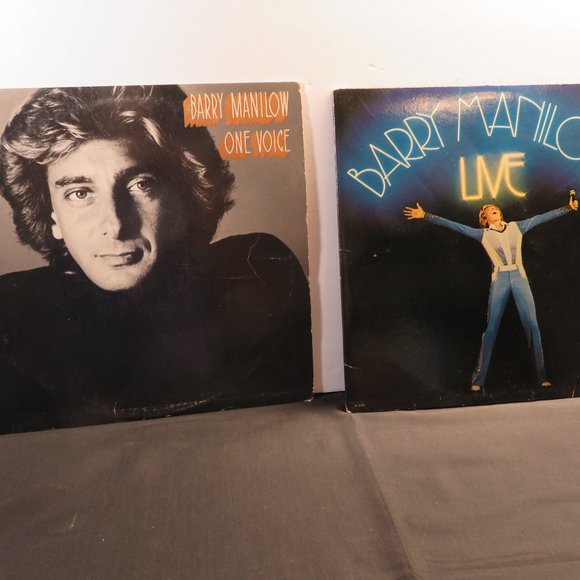 Arista Other - 2 LP's - BARRY MANILOW - One Voice - LIVE